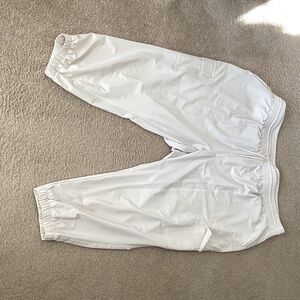Old Navy White Track Jogger Pants